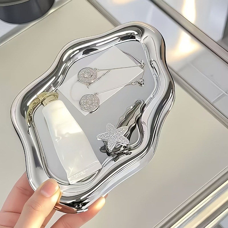 Jewelry Box With Watches - Jewelry Tray, Elegant Cloud Hexagon Design,