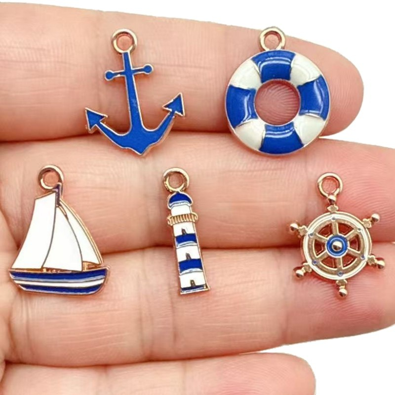Drop Earrings - 20pcs Navy Wind Sail DIY Accessories,