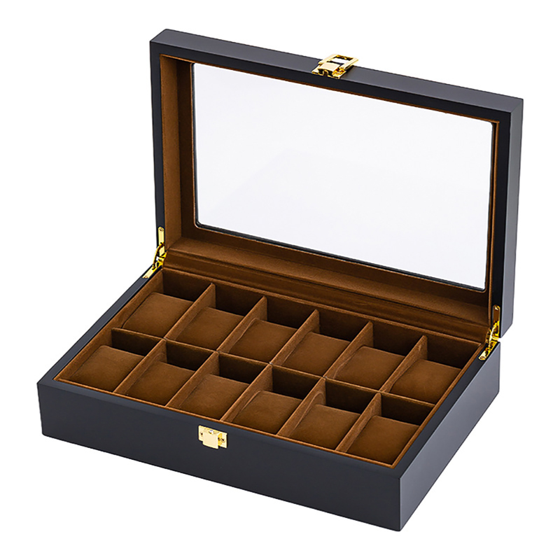 6/10/12 Grids Luxury Handmade  - Jewelry Box That Holds Watches reseña y precio
