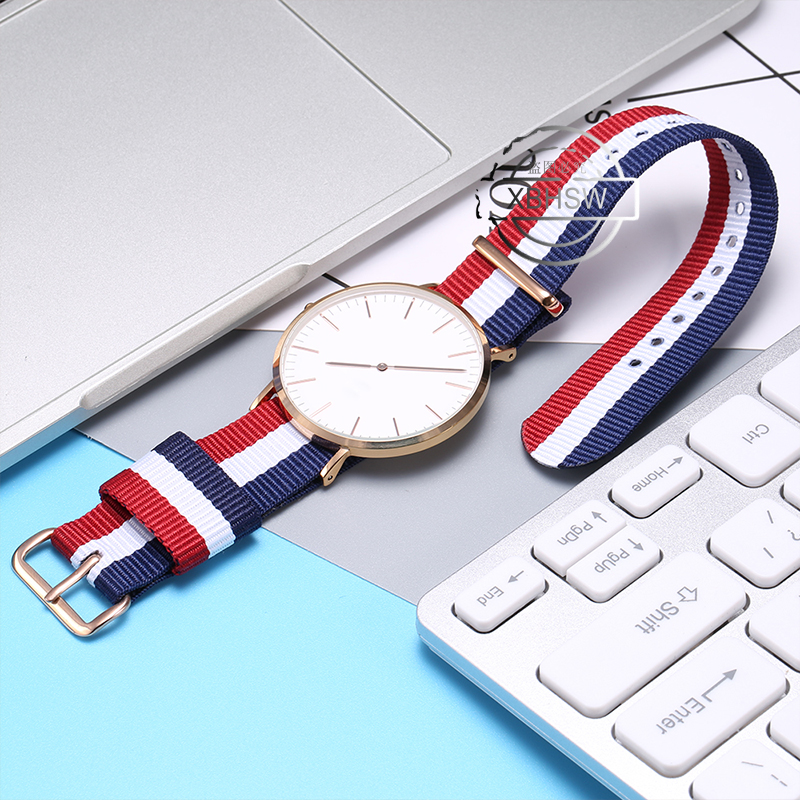 Watch Strap for dw Nylon Strap - Daniel Wellington Watches & Jewelry Online Store reseña y precio