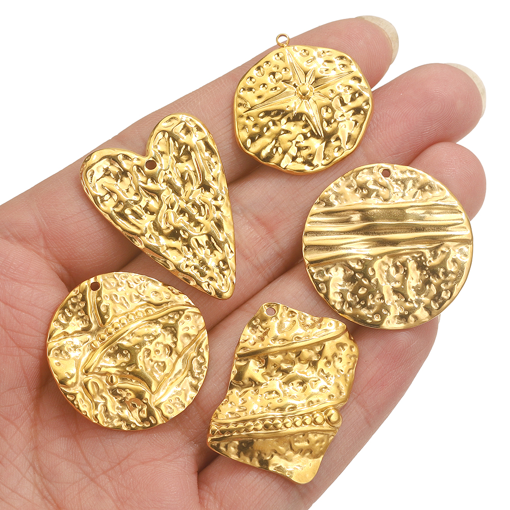 5pcs Stainless Steel Gold Plat - Drop Earrings reseña y precio