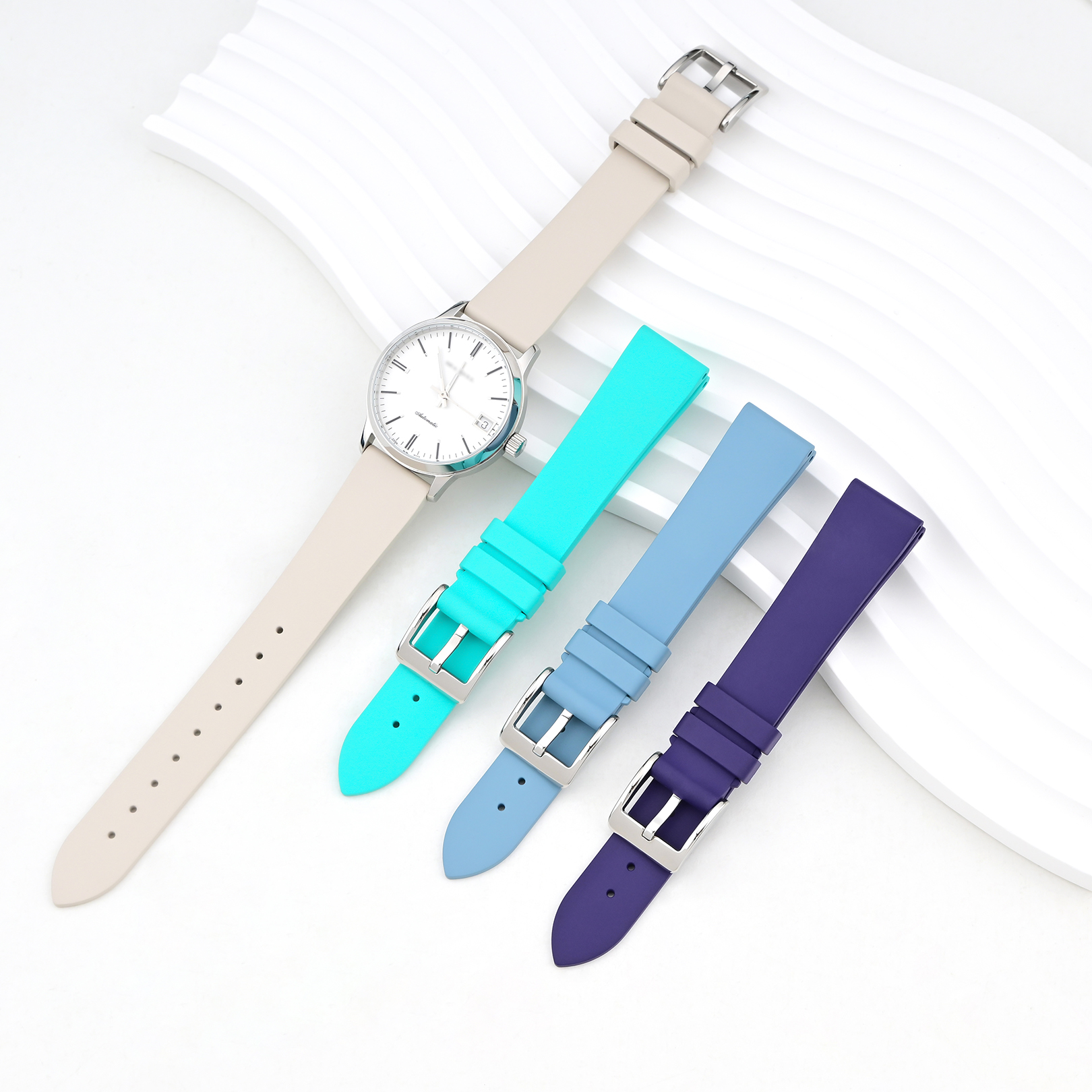 Women's Universal Fluororubber - Daniel Wellington Watches & Jewelry Online Store reseña y precio