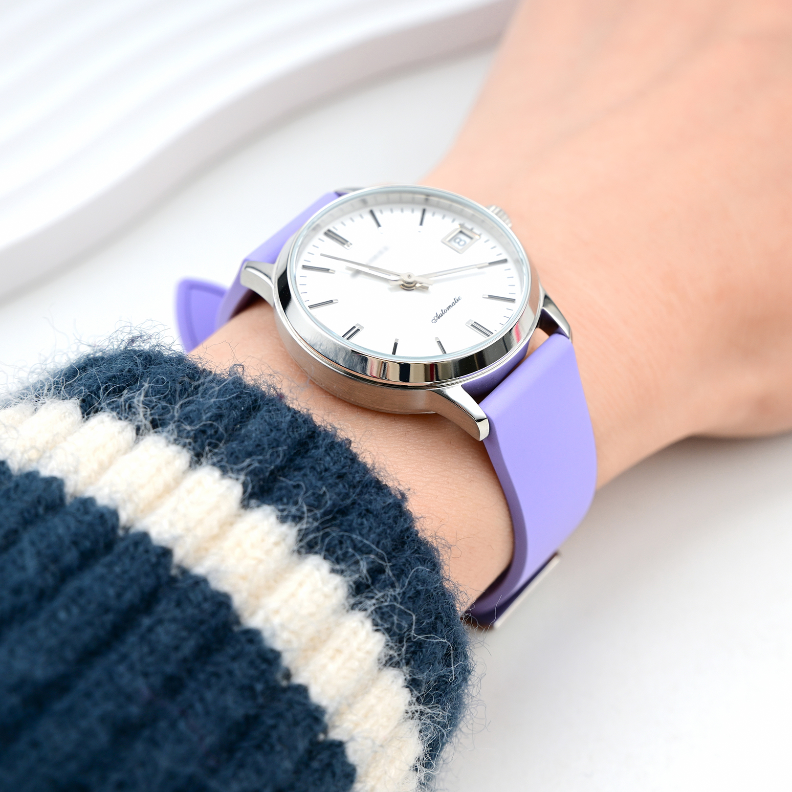 Women's Universal Fluororubber - Daniel Wellington Watches & Jewelry Online Store reseña y precio