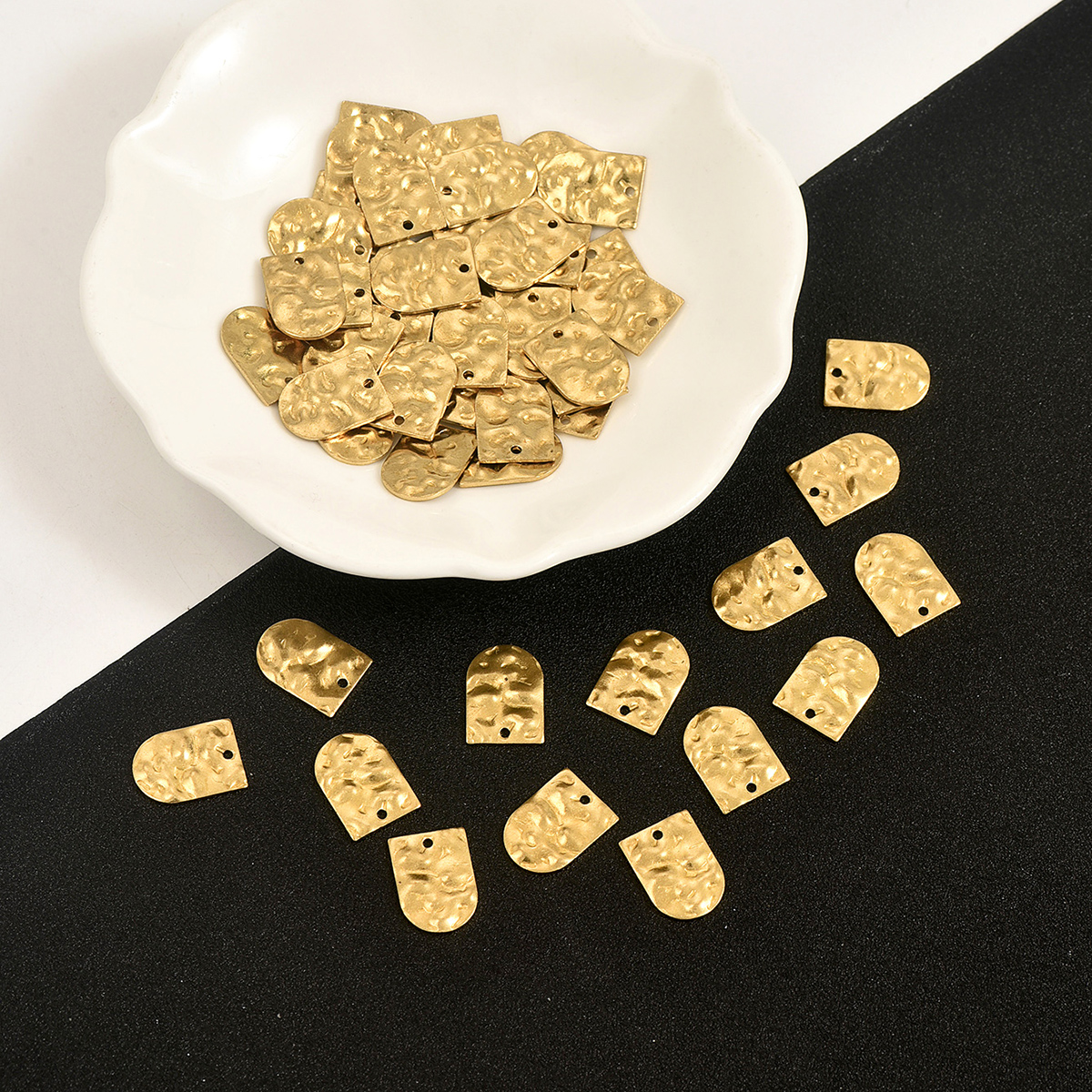 20pcs brass hammer patterned s - Jc Jewelry & Watches reseña y precio