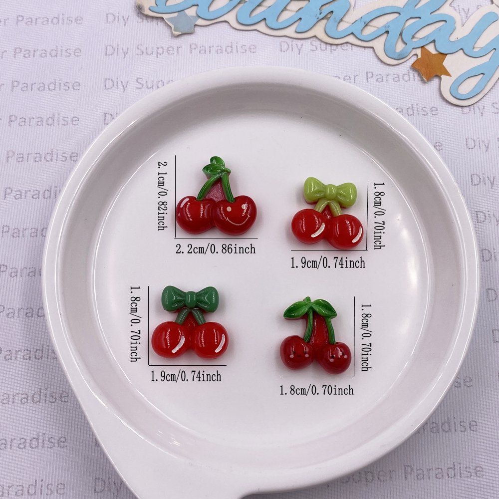 16pcs Colorful Kawaii Cartoon  - Paradise Jewelry & Watches Llc Miami Reviews reseña y precio