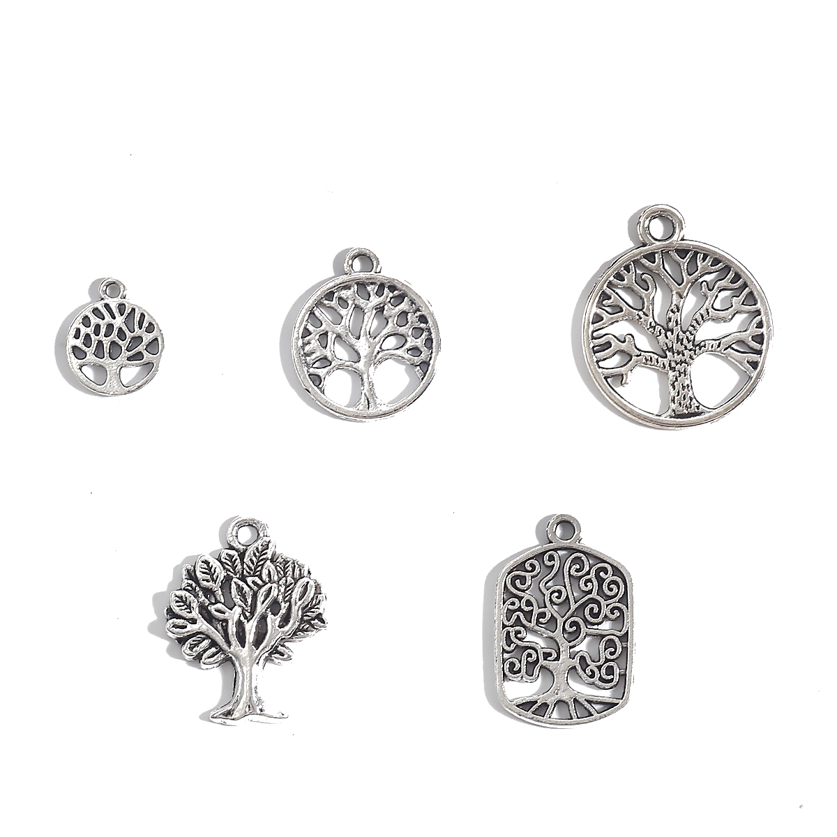 Antique Silver Plated Connecto - Drop Earrings reseña y precio