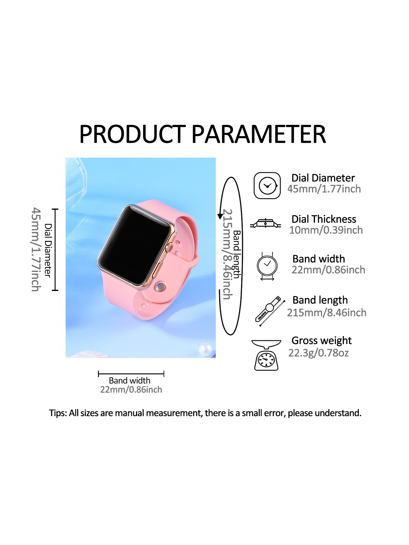 LED Simple Electronic Watch An - Jewelry Smart Watches reseña y precio
