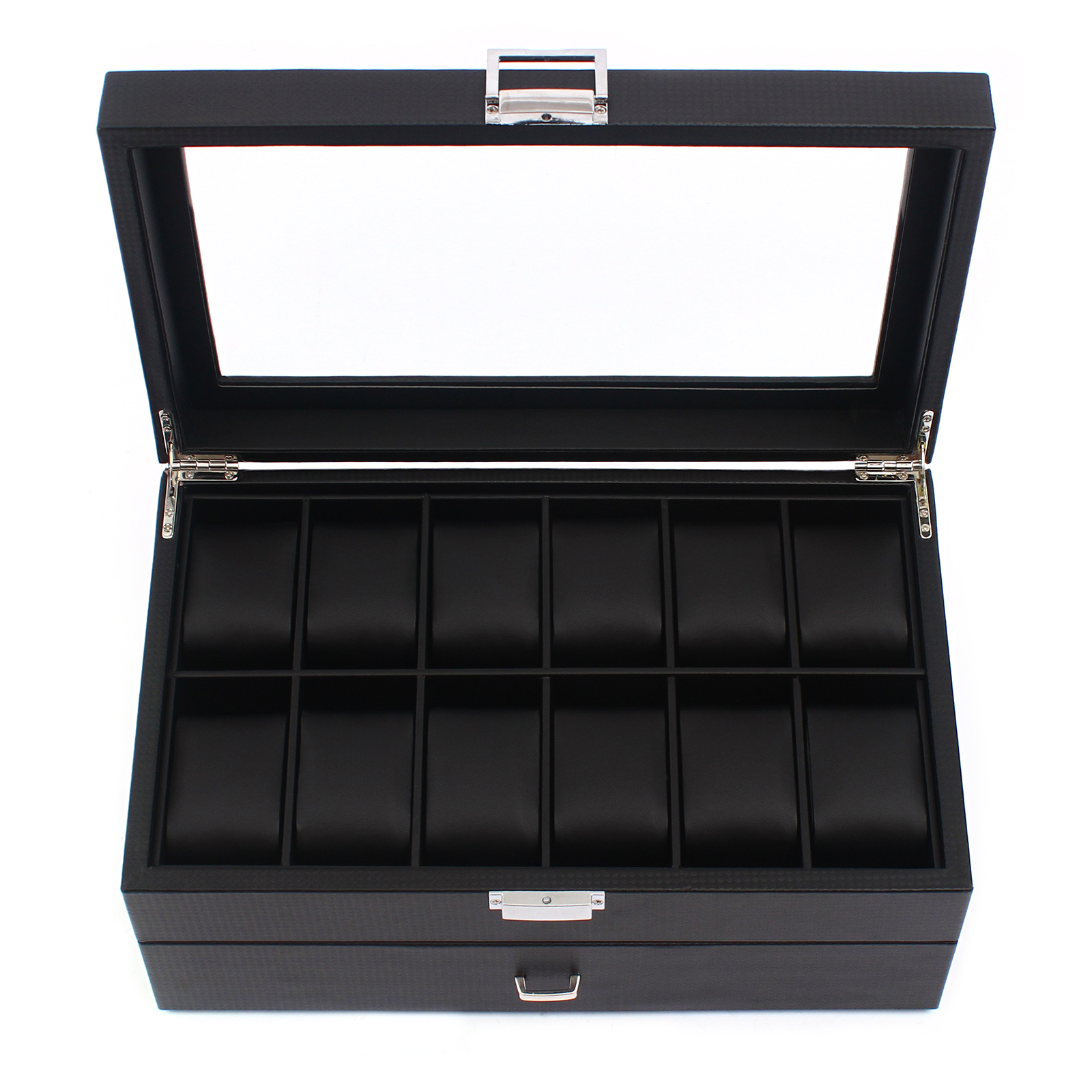 24 Slot Watch Storage Box Disp - Jewelry Box With Watches reseña y precio