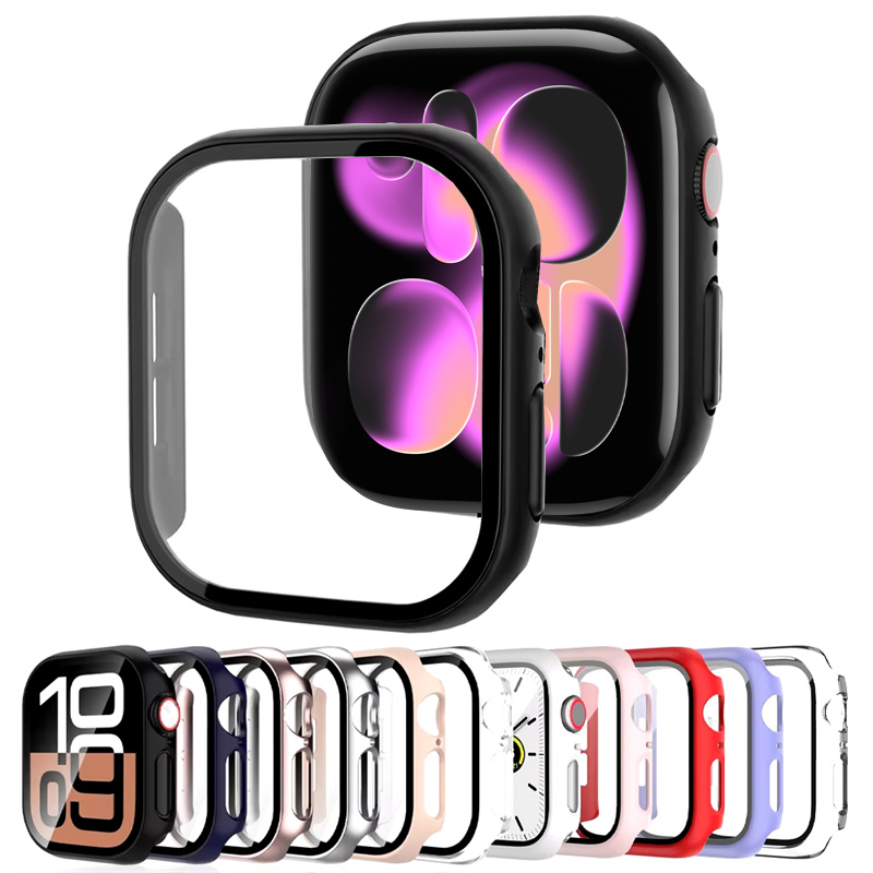 Tempered Glass+Case For Apple  - Jewelry Smart Watches reseña y precio