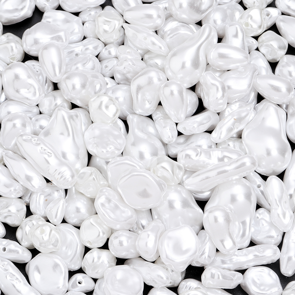 20pcs/lot Irregular ABS Imitat - Pearl Stud Earrings reseña y precio