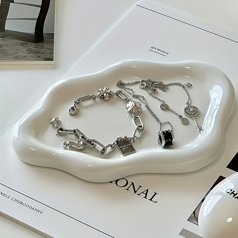 Jewelry Tray, Elegant Cloud He - Jewelry Box With Watches reseña y precio
