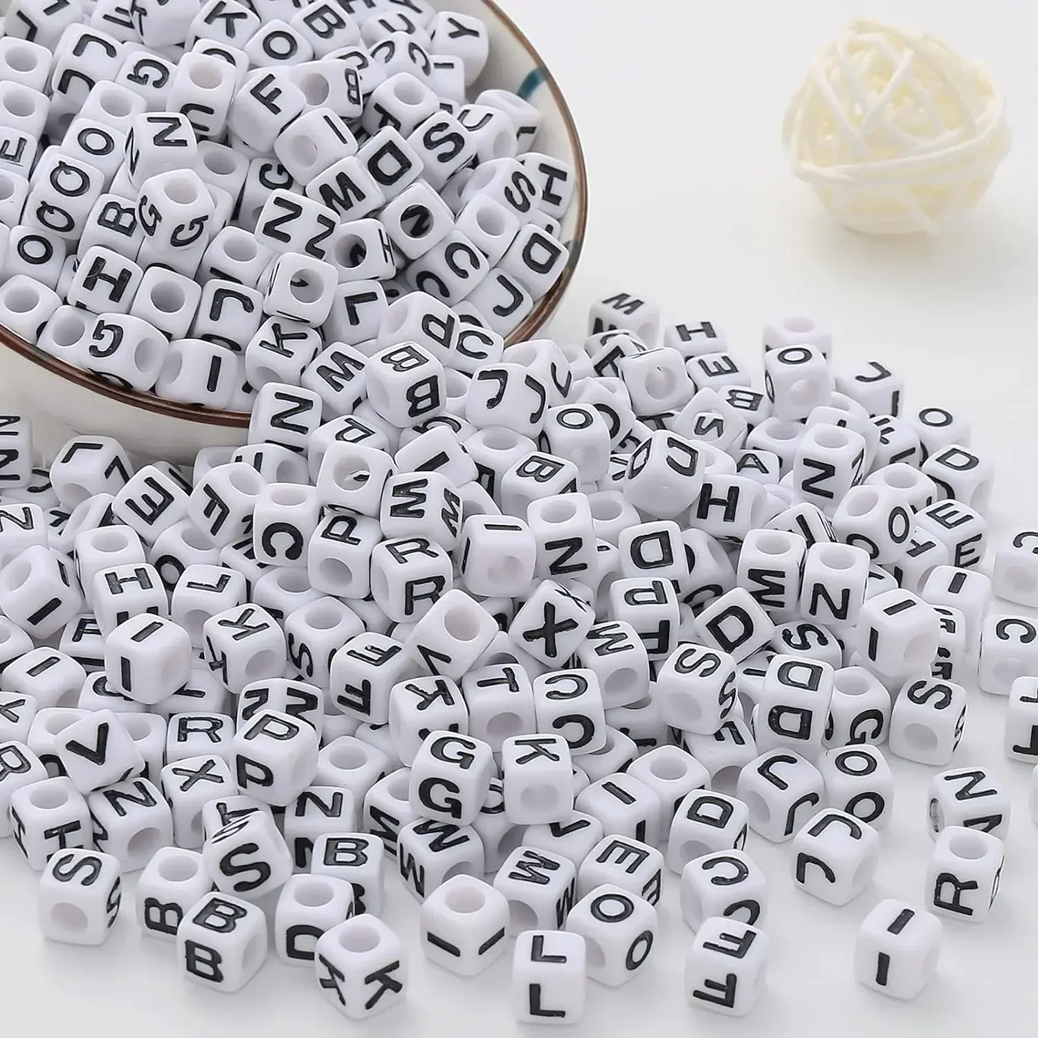 100/200/300/500Pcs Acrylic Let - Jewelry Quotes reseña y precio