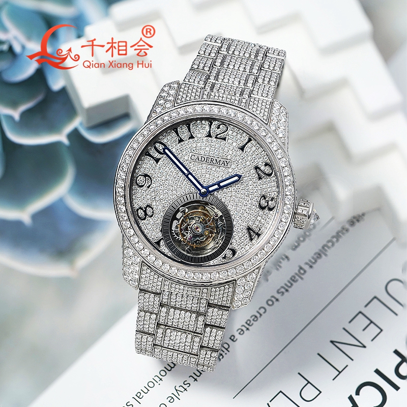 Luxury Men's Mechanical Wristw - Vvs Jewelry Watches reseña y precio