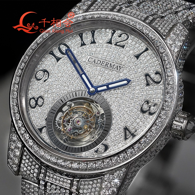 Luxury Men's Mechanical Wristw - Vvs Jewelry Watches reseña y precio