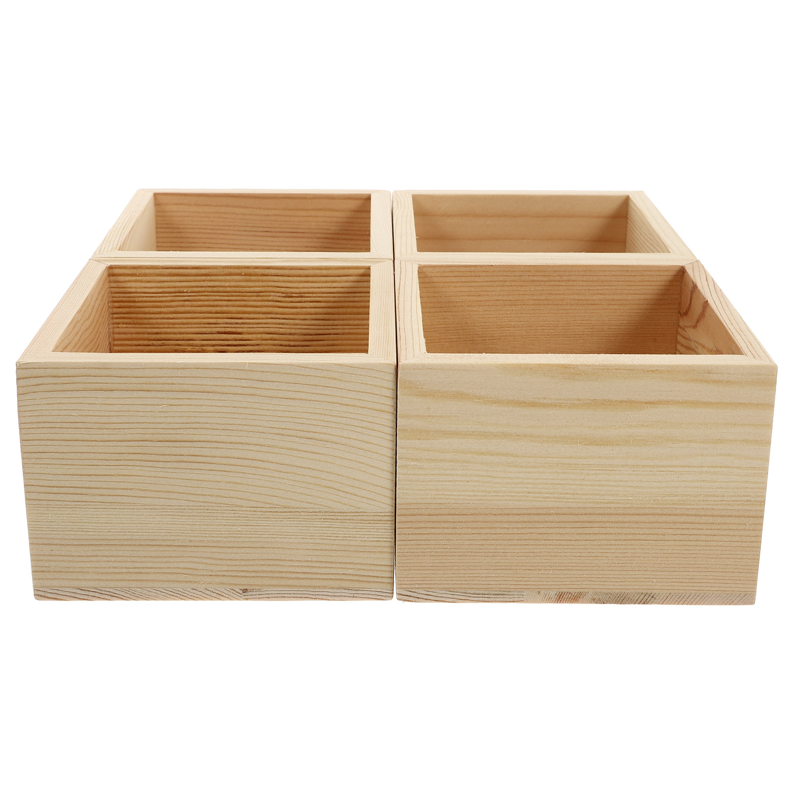 4Pcs Exquisitely Crafted Solid - Jewelry Box That Holds Watches reseña y precio