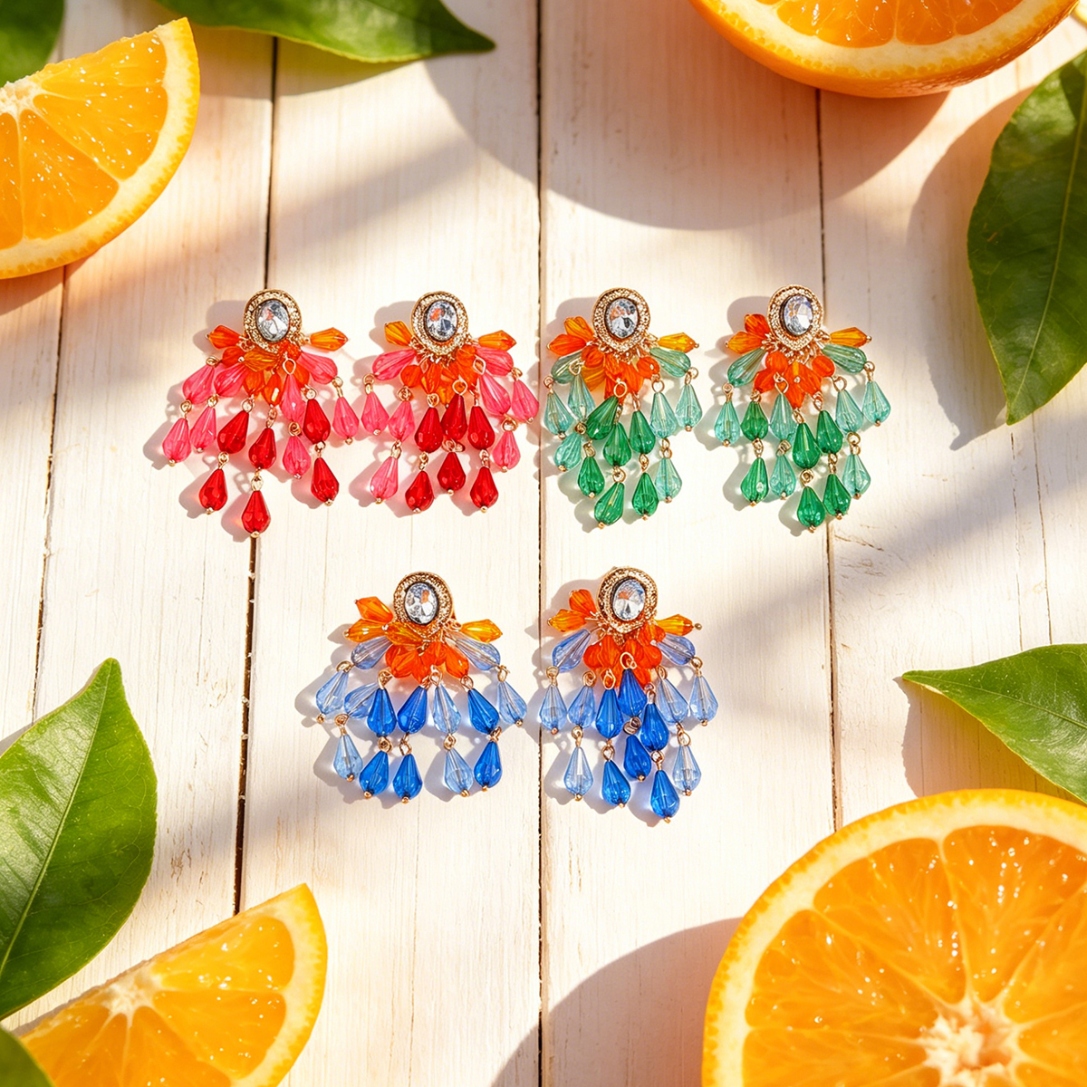 2026 Summer New Colorful Cryst - The Jewelry & Watches reseña y precio