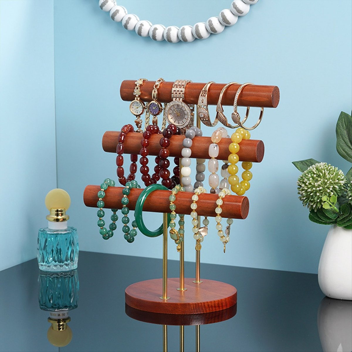 ABQR Solid Wood Large Jewelry  - The Jewelry & Watches reseña y precio