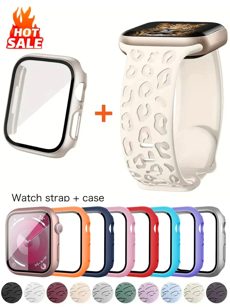 Glass+Case+Strap for Apple Wat - Jewelry Smart Watches reseña y precio