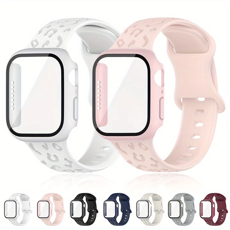 Glass+Case+Strap for Apple Wat - Jewelry Smart Watches reseña y precio