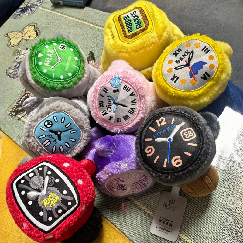 In Stock Pop Sunday Plush Rela - Jewelry Box With Watches reseña y precio