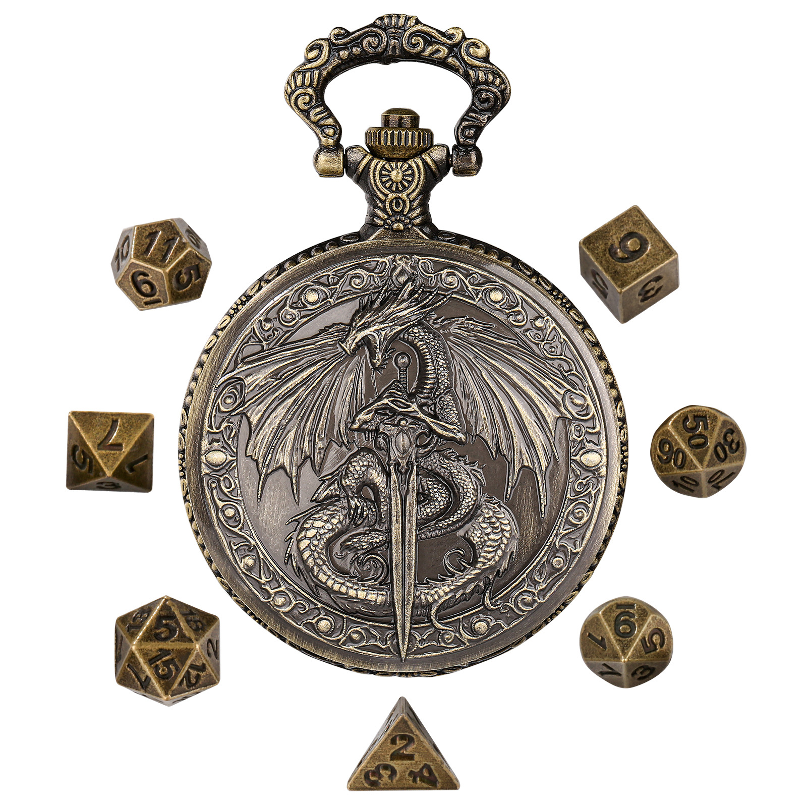 Retro Three Flying Dragon Hold - Jewelry Box That Holds Watches reseña y precio