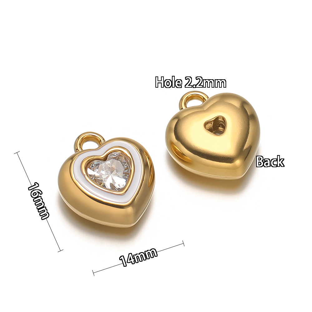 4pcs Stainless Steel Enamel He - Drop Earrings reseña y precio