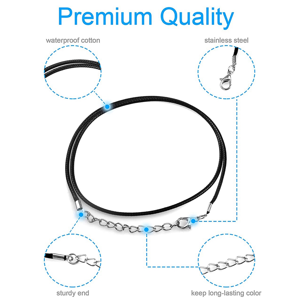ABQR 24PCS Cord Necklace, 20 i - The Jewelry & Watches reseña y precio