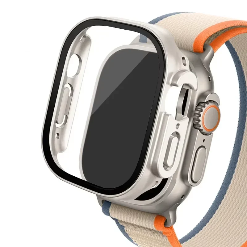 Glass+ Cover For Apple Watch c - Jewelry Smart Watches reseña y precio