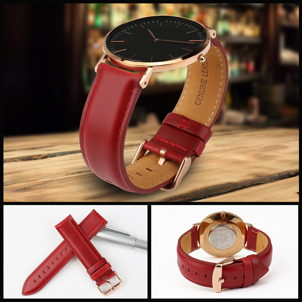 MAIKES Fashion Leather Watch B - Daniel Wellington Watches & Jewelry Online Store reseña y precio