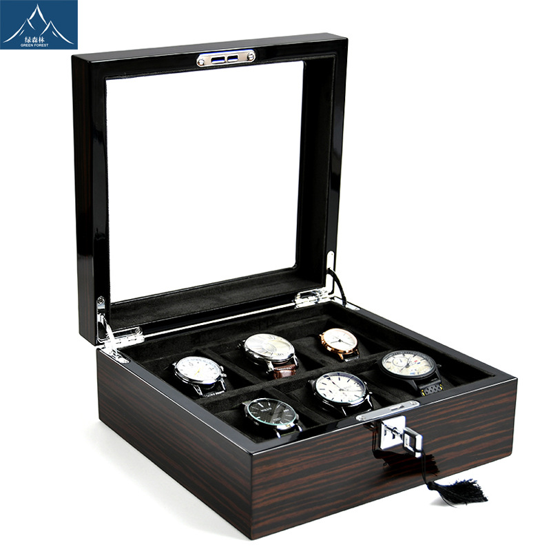 Hxl wooden piano lacquer multi - Jewelry Box With Watches reseña y precio