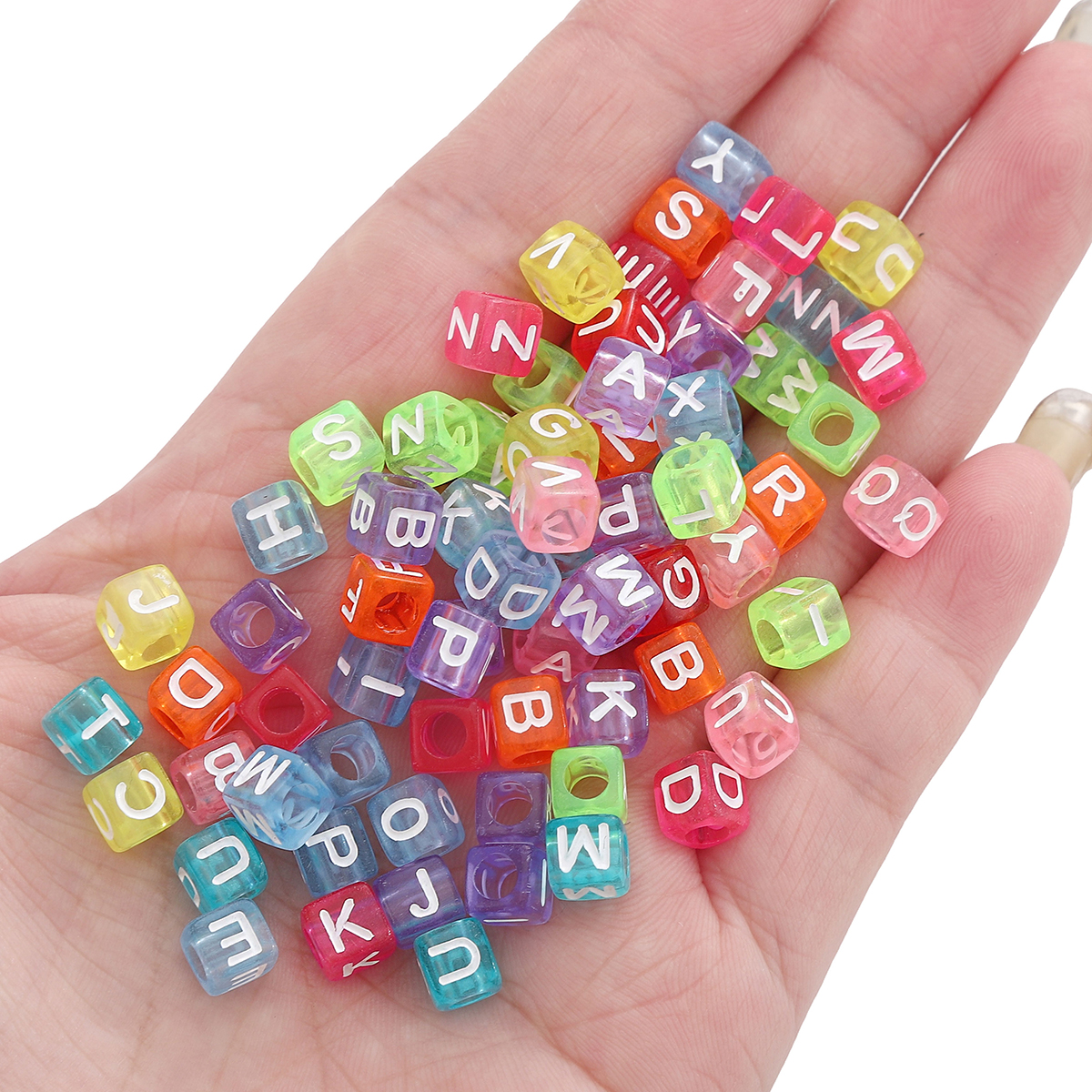 6x6mm Acrylic Translucent Squa - Jewelry Quotes reseña y precio