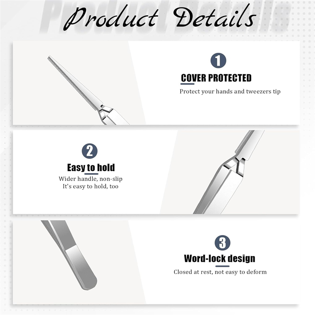 Craft Tweezers, 6 Pieces Locki - Jewelry Making Watches reseña y precio