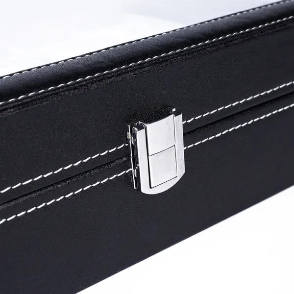 Elegant Leather Watch Display  - Jewelry Organizer Watches reseña y precio