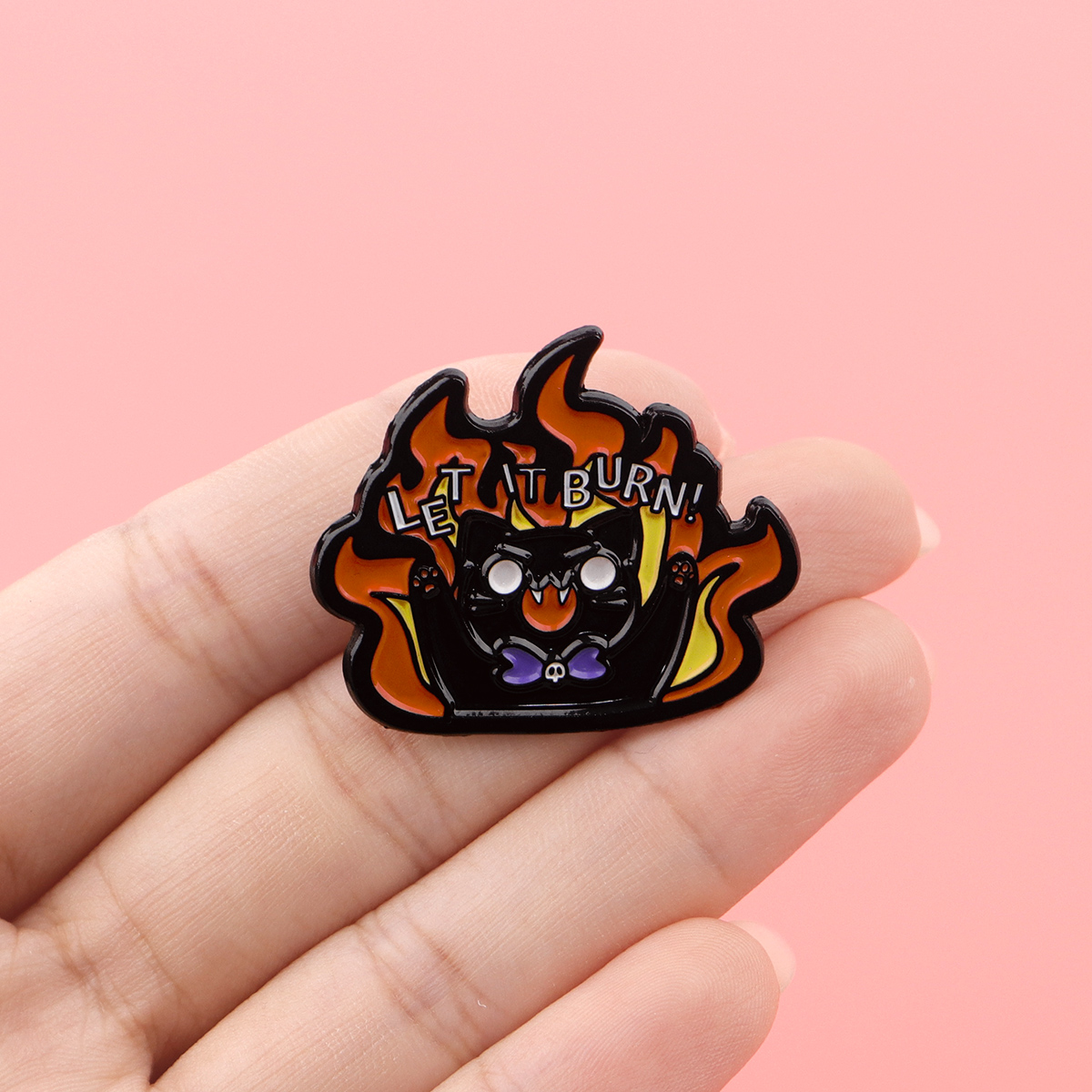 Black Cat Enamel Pin Cute Broo - Jewelry Quotes reseña y precio