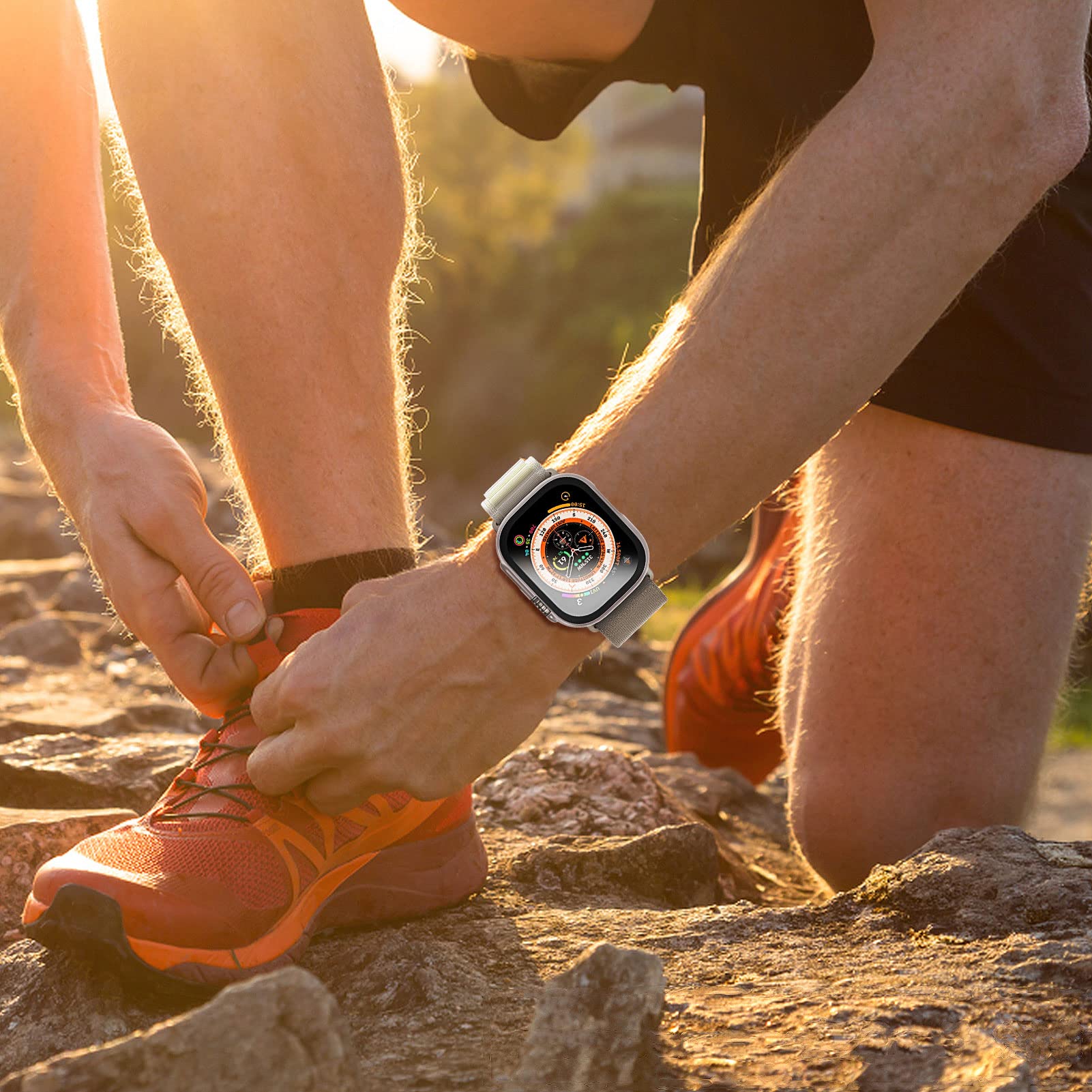 Glass+case For Apple Watch Ult - Jewelry Smart Watches reseña y precio