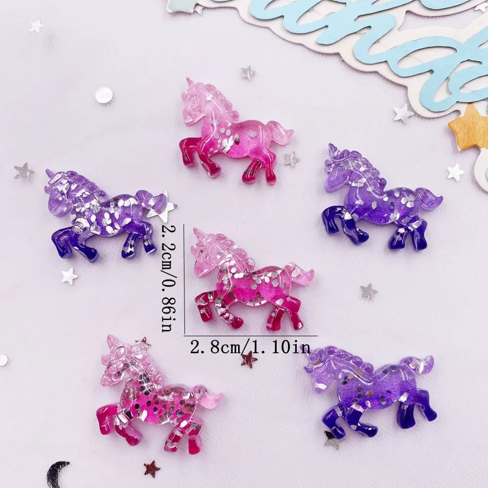 6PCS Colorful Resin Glitter 3D - Paradise Jewelry & Watches Llc Miami Reviews reseña y precio
