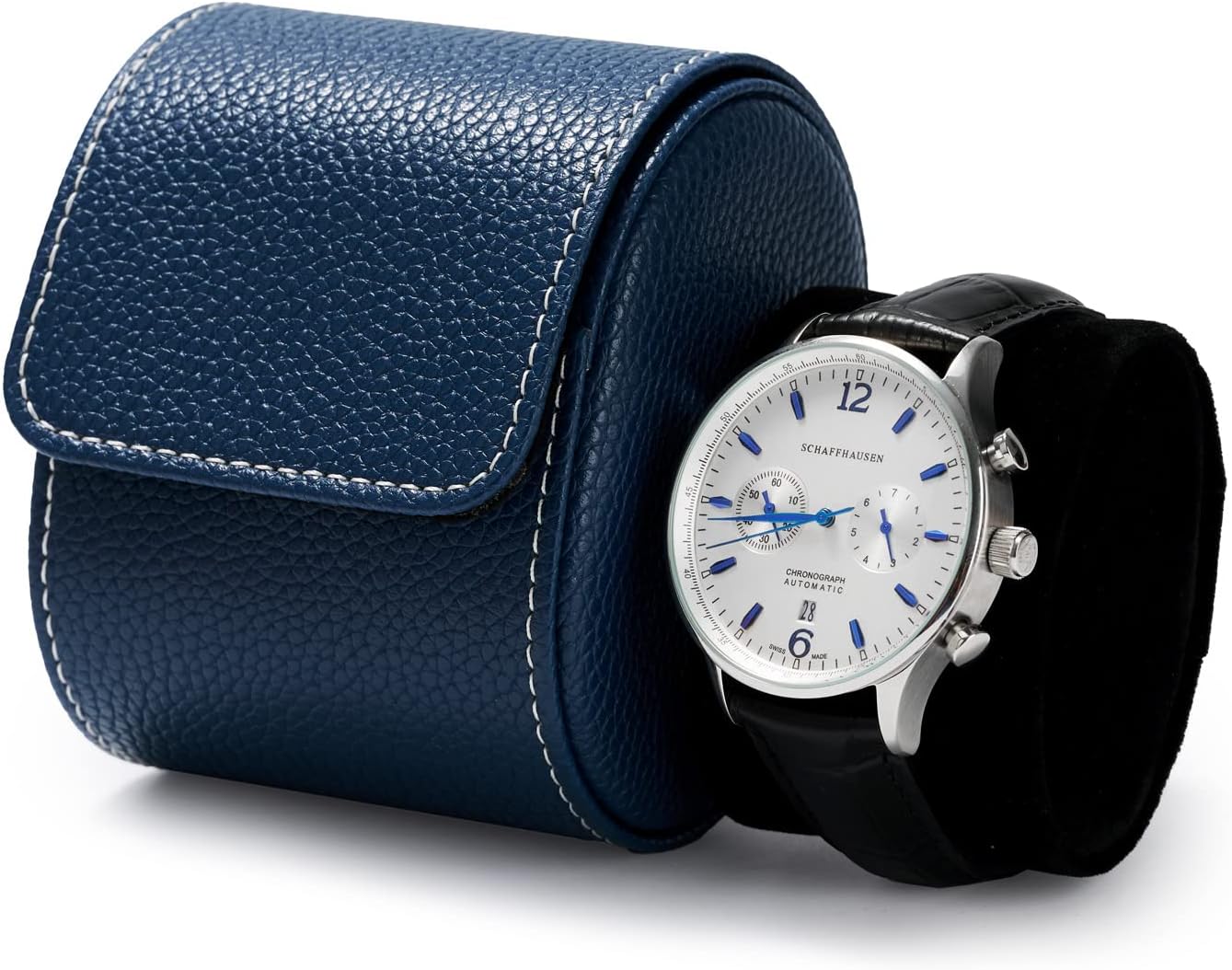 Luxury Leather Travel Watch Ca - Jewelry Box With Watches reseña y precio