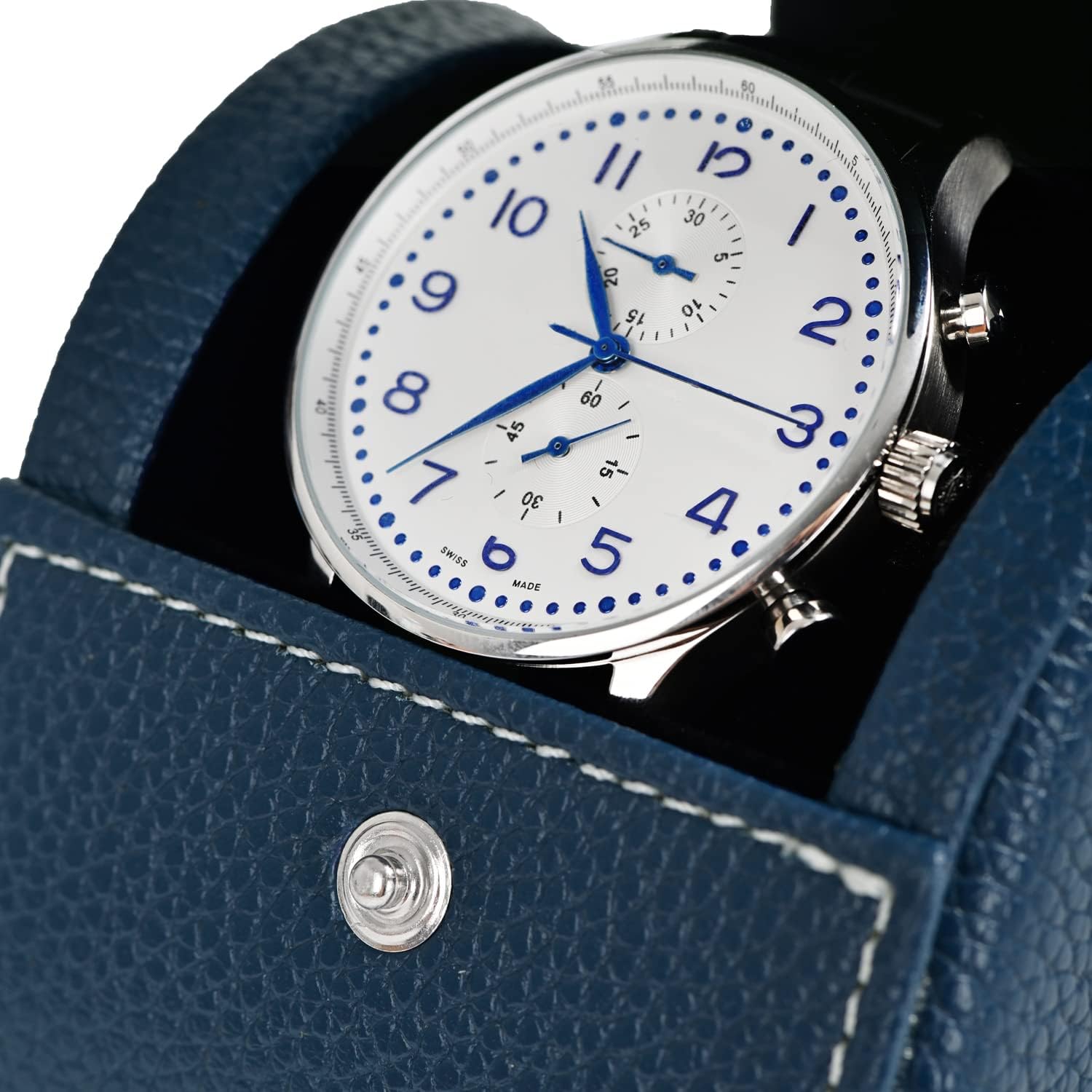 Luxury Leather Travel Watch Ca - Jewelry Box With Watches reseña y precio