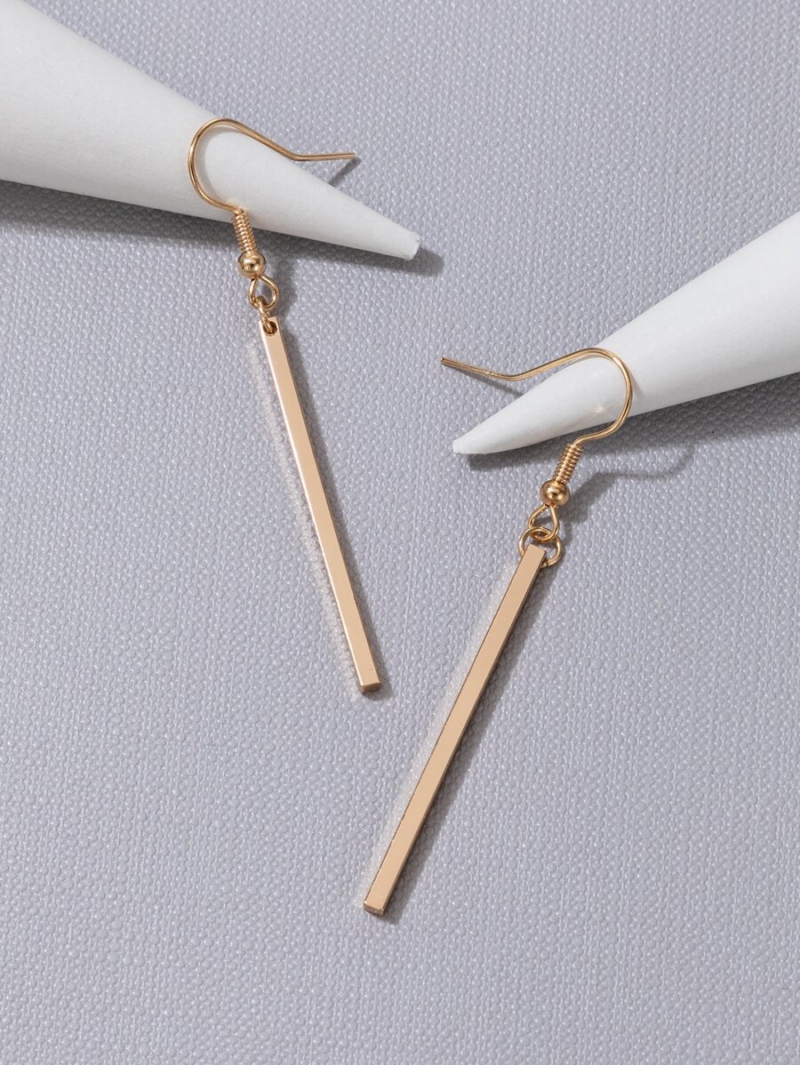 Rectangle Drop Earrings For Wo - Drop Earrings reseña y precio