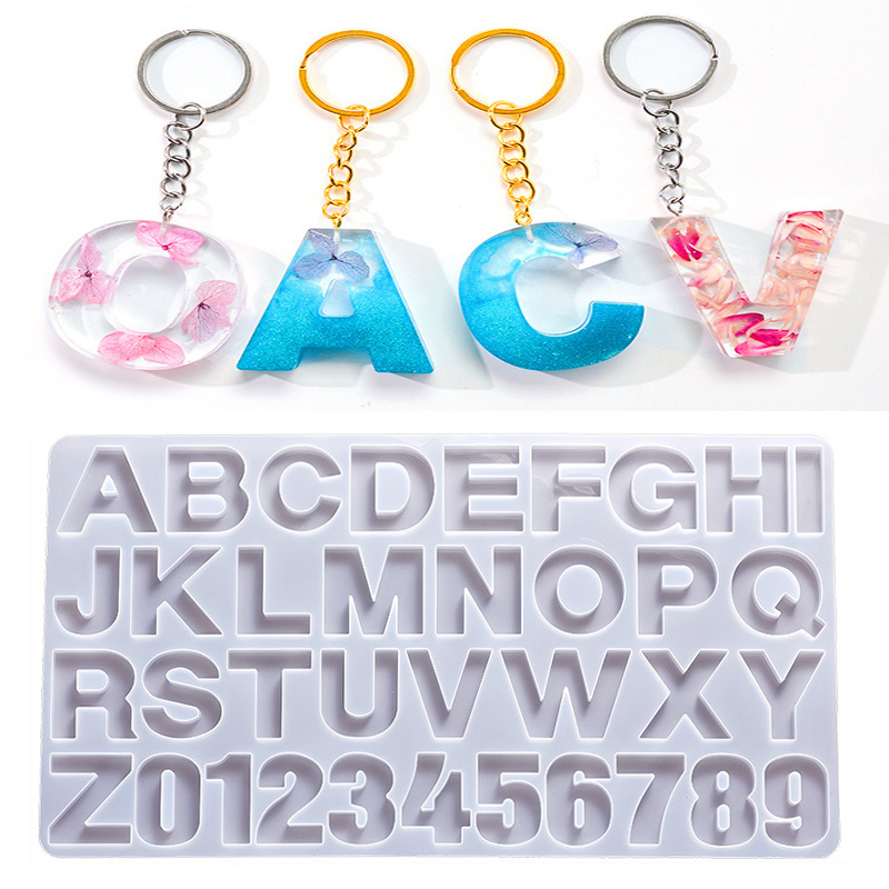 Alphabet Epoxy Resin Silicone  - Jewelry Quotes reseña y precio