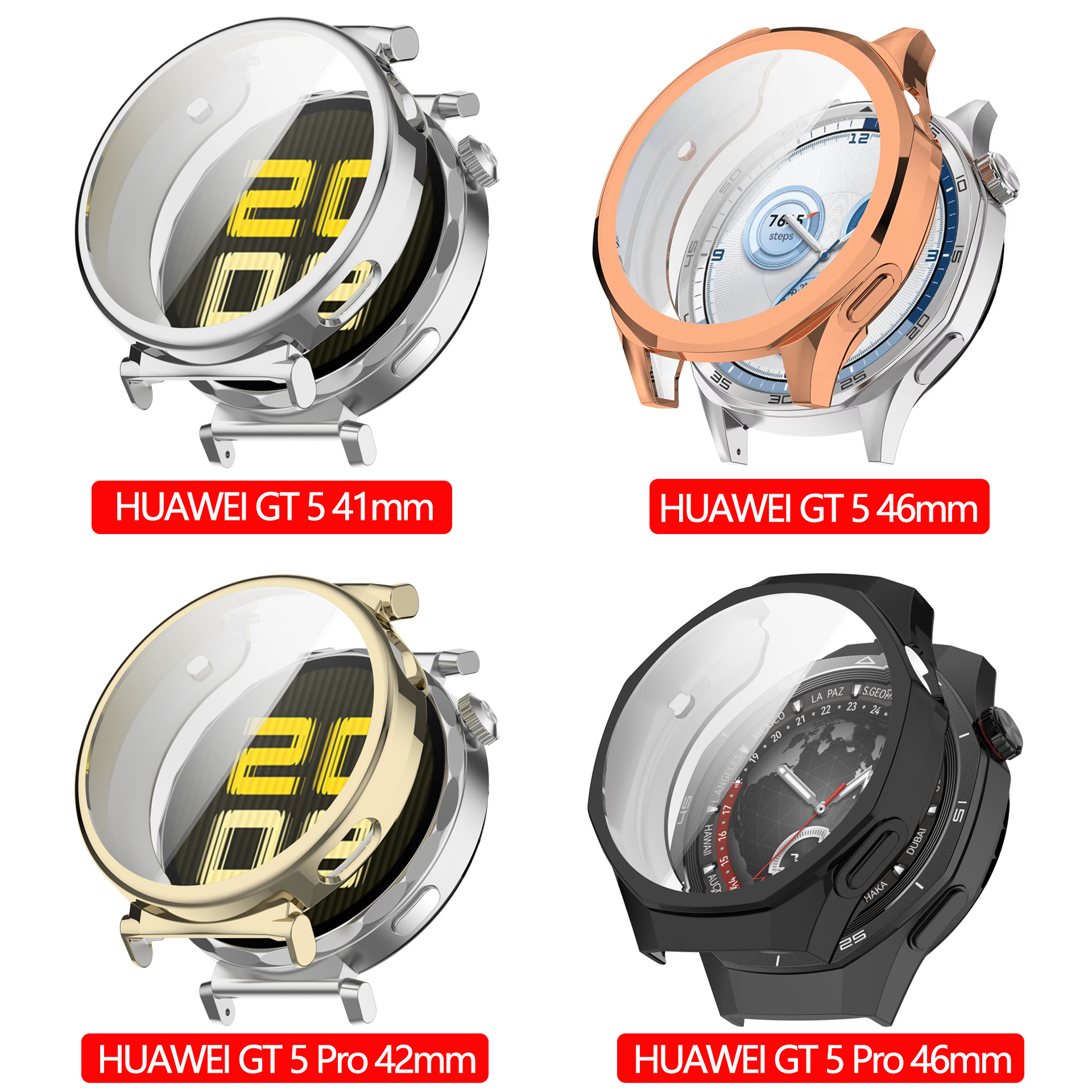 Case For HUAWEI Watch GT 5/5 P - Jewelry Smart Watches reseña y precio