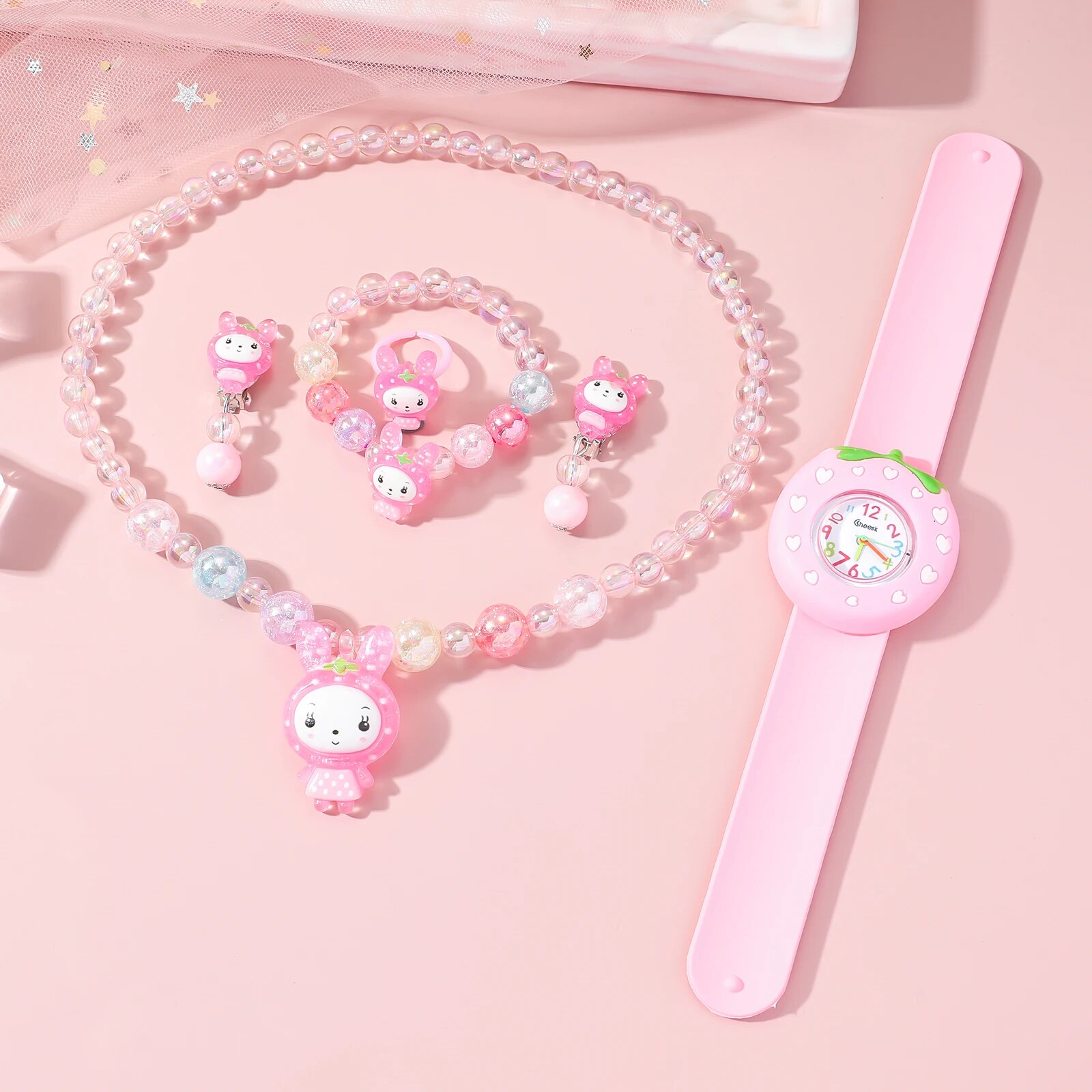 Children's New Cartoon Unicorn - Jewelry Making Watches reseña y precio