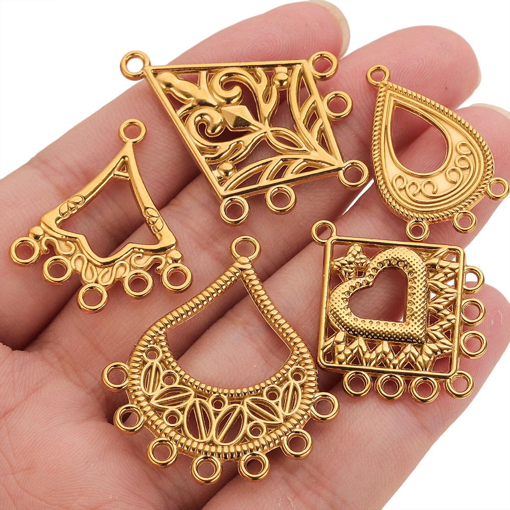 5pcs Stainless Steel Earring C - Drop Earrings reseña y precio