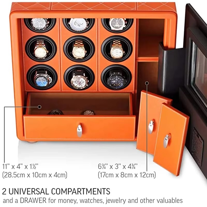 Watch Winder Intelligent Safe  - Jewelry Box With Watches reseña y precio