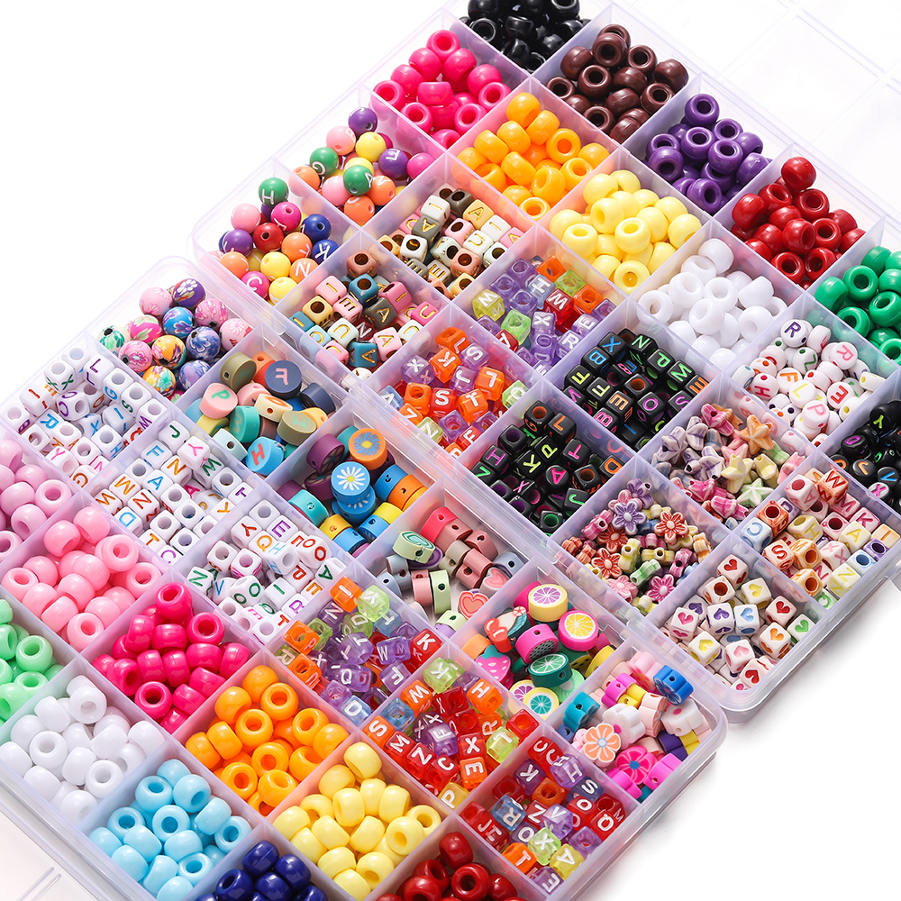 680pcs/Box Colorful Acrylic Po - Jewelry Quotes reseña y precio