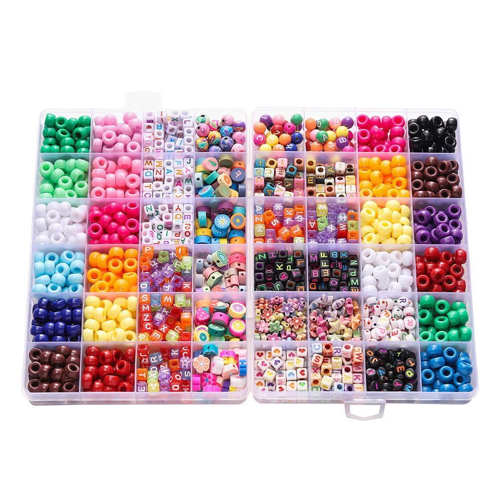 680pcs/Box Colorful Acrylic Po - Jewelry Quotes reseña y precio