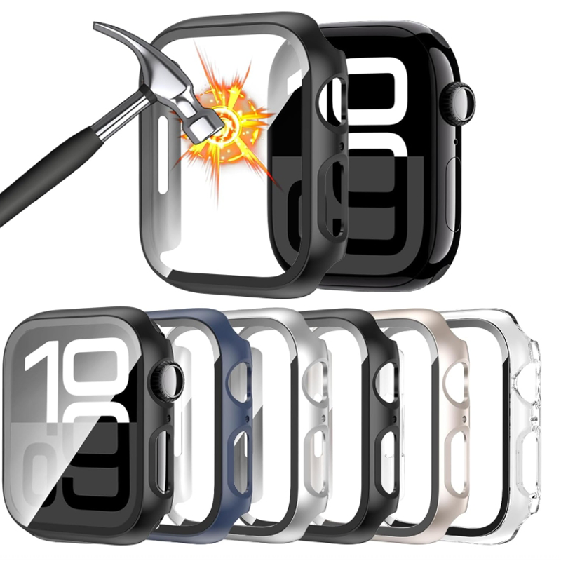 Tempered Glass+cover For Apple - Jewelry Smart Watches reseña y precio