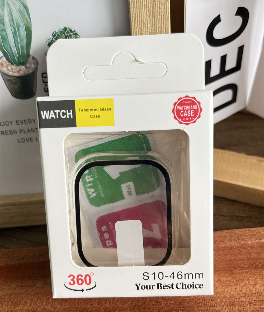 Tempered Glass+cover For Apple - Jewelry Smart Watches reseña y precio