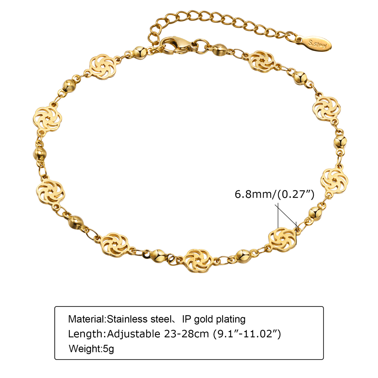 Women's Chic Hollow Rose Artle - Jc Jewelry & Watches reseña y precio