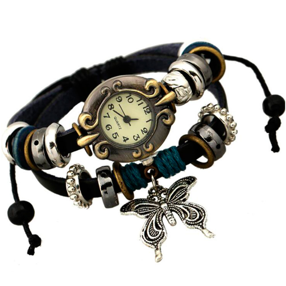 Handmade Butterfly Beads Brace - Jewelry Making Watches reseña y precio